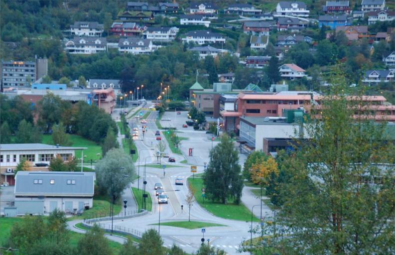 5. miljøvennlige transportvaner i byer og tettsteder Påstand 2: Så å si alle mellomstore byer i Norge har et