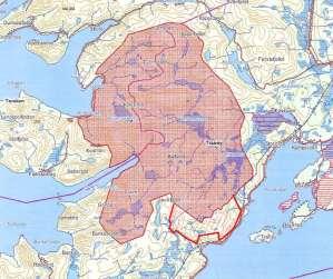 Ut over dette er områdeavgrensningen uendret. Figur 26.