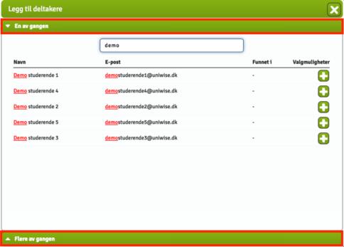 Deltakere og sensorer Hvordan legger jeg til deltakere på en flow? Når du har opprettet en flow, kan du legge til deltakere. Deltakere er studenter som skal besvarelse flowens oppgave.