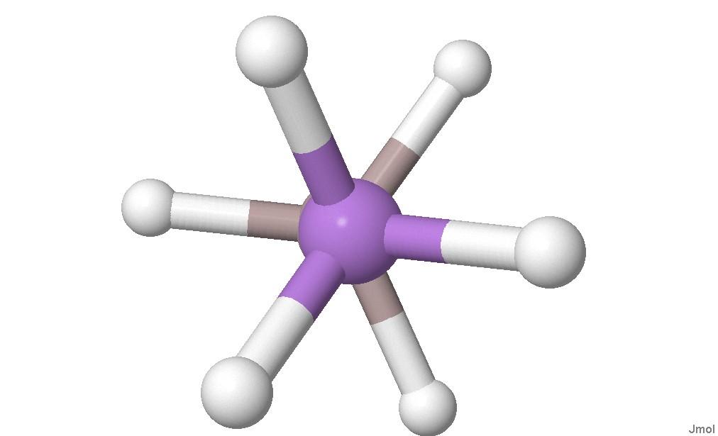 Når det gjelder As2H2, så er også her trans-tilstanden mer stabil enn cis-tilstanden. Trans-tilstanden har torsjonsvinklel H-As-As-H lik 180 (fig. 8.