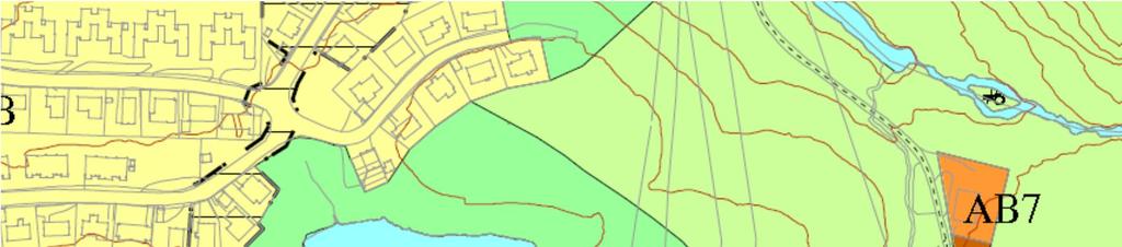 Forslag til justert sikringsområde (ca 75 daa) Eksisterende sikringsområde (56 daa)