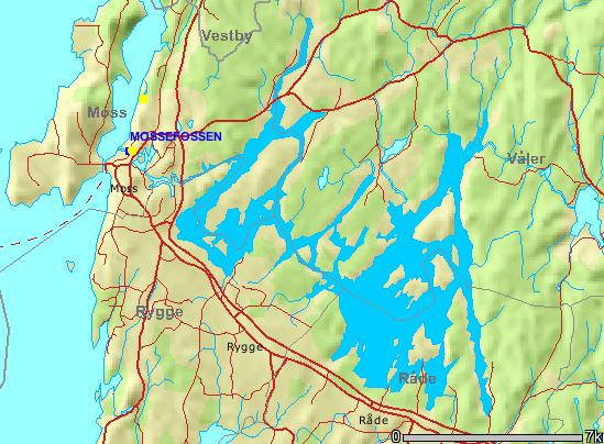 Tabell 5. Beregnet normalisert fosforbudsjett for Vansjø.