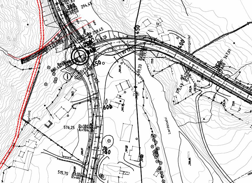 Ny E16 Borlaug - Brusestølen. Støyvurdering A.