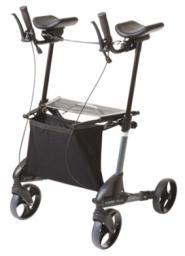 Gemino 20/20S/20M/30S Rollator Access Active 157076 Med store forhjul som gjør den godt egnet for utebruk.