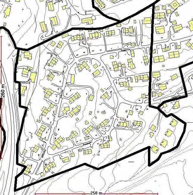 Område H 1 Fasanveien, del av Vakåsveien, del av Rugdeveien. - Opprinnelig stramme saltaksvolum i to etasjer. Slak takvinkel. Variert fargebruk, men hovedsakelig lysere farger.