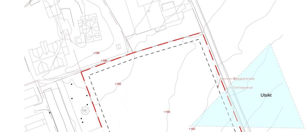 Felt 17 Askhøgda Tomteanalyse: Nært kollektivtrafikk 5 m høydeforskjell