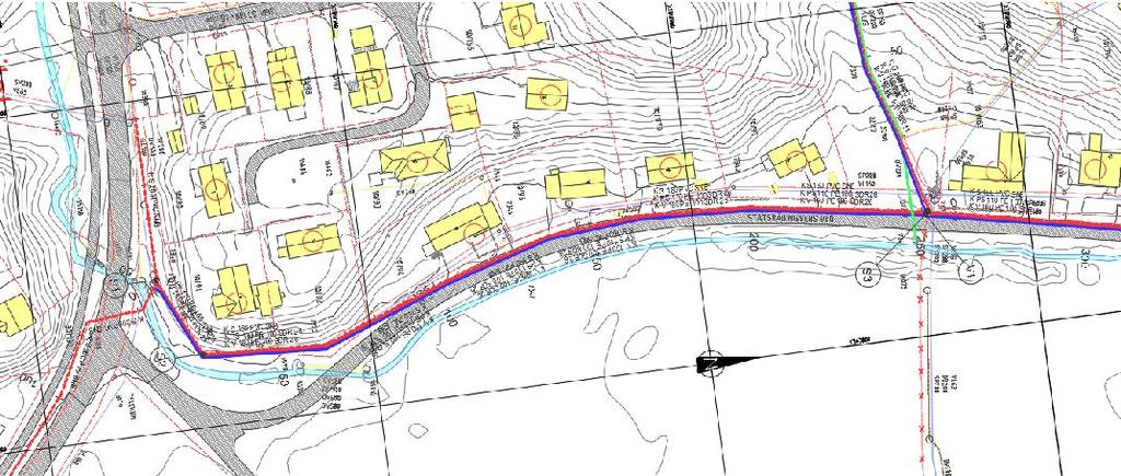 15 6 SANERING 6.1 Strekning Statsråd Nissens veg Se tegninger HC001 og HC002 for plan og profil for trassen.