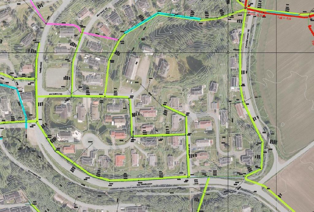 22 8 VURDERING AV ANLEGG SOM IKKE MÅ RENOVERES I DENNE OMGANG Større ledningsstrekk som ikke er nevn i rapporten for renovering, bør allikevel tilstands vurderes med kamerakjøring.