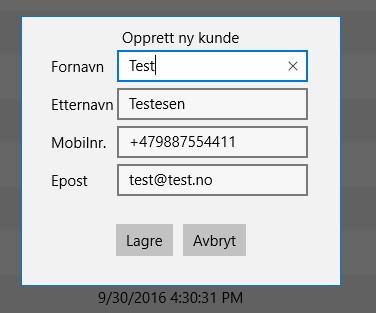 18 16 Kundedatabase Du kan ha tilgang til kundedatabase for å legge til nye kunder og søke disse opp. 16.1 Søk opp kunde Trykk på knappen som heter «Søk kunde» Du kan nå se alle kunder du har i din butikk, og som er registret inn.