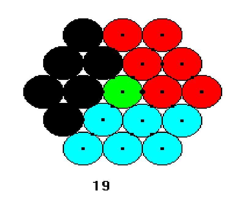 a 3 er her sammensatt av 3 parallellogrammer med sider og 3 og en enkelt kule i midten, altså: 33 1 19 Generelt har vi derfor: a n 3n n 1 1 3n 3n 1 Eksplisitt formel med regresjon: Vi kunne også