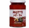 TOMATPRODUKTER 192096 192097 192111 192112 192096 2972792 Mutti pizzasaus bag in box 2 x 5 kg 1 192097 876110 Mutti pizzasaus 4,1 kg 3 8005110554209 192111 185769 Mutti pizzasaus 400 g 12