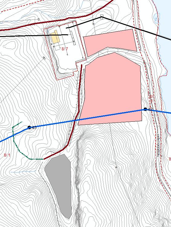 R15 Tangedal riggplass Lokalitet: Inntil eksisterende Frøyset transformatorstasjon, Masfjorden kommune.