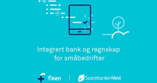 FIKEN + SPARBANKEN VEST = SANT - Inngått partnerskap med Norges fremste nettbaserte regnskapsprogram -