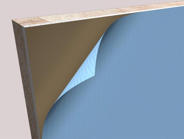 Kapittel 11 Innledning Figur 2: Overflate. Med overflate menes det ytterste tynne sjiktet av en bygningsdel (det man kan ta på), herunder overflatesjikt som maling, tapet og lignende.