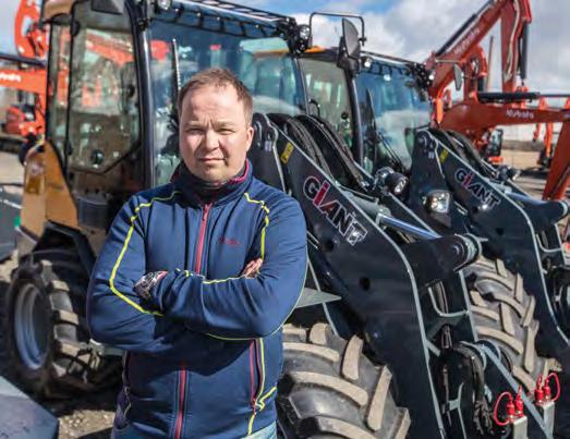 Den fjerde og siste nyheten hos Hymax denne våren har verken belter eller hjul, men er på personalsiden: Finn Thrane Johansen (46) er nytilsatt som salgssjef, med