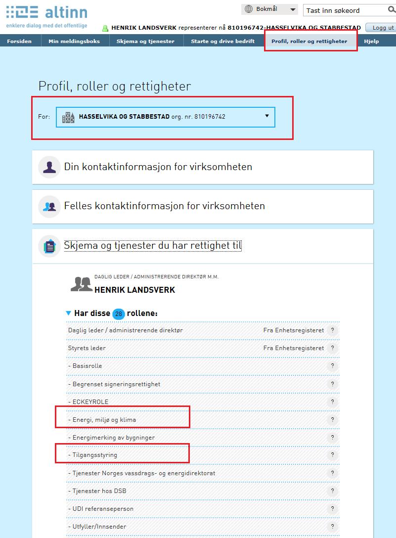 5 Forutsetninger For å kunne delegere innrapporterer rollen i erapp2, må man oppfylle følgende 2 punkter: 1. Ha tilgang til å delegere nødvendige Altinn-roller 2.