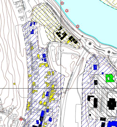 PLANPROGRAM 15 Figur 4 Utsnitt fra Kongsberg kommunes Temaplan for bevaring (Bevaringsplanen).