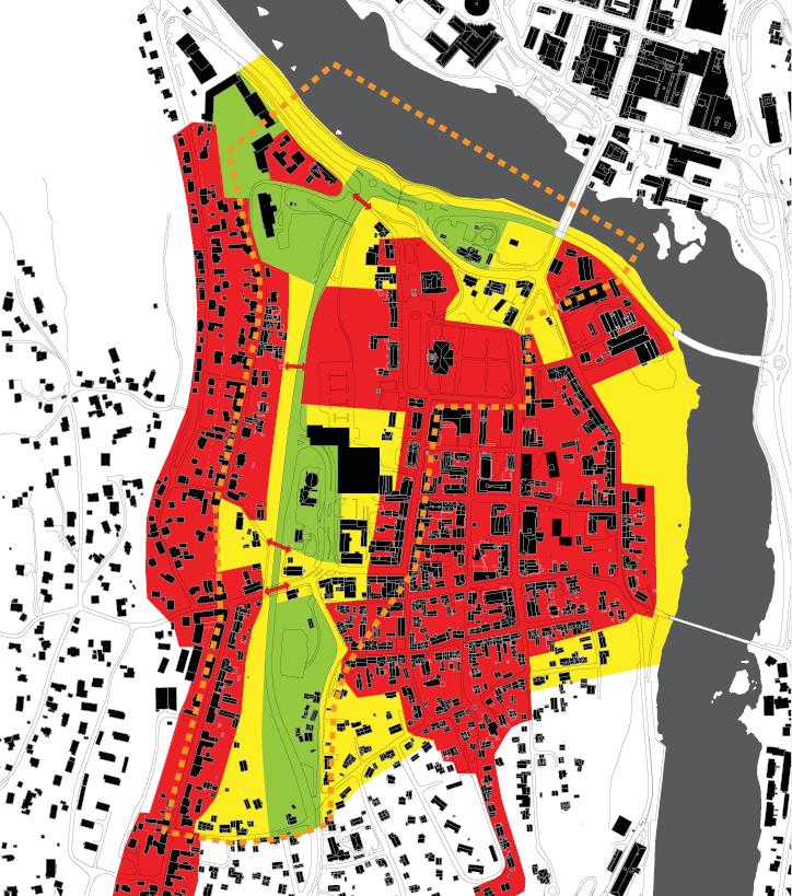 16 PLANPROGRAM Figur 5 "Trafikklyskart" hentet fra DIVE-analysen.