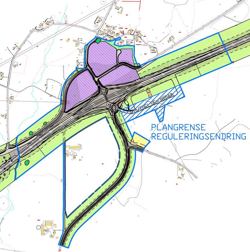 10 3.2 Planstatus Området ligger delvis innenfor reguleringsplan for rv.