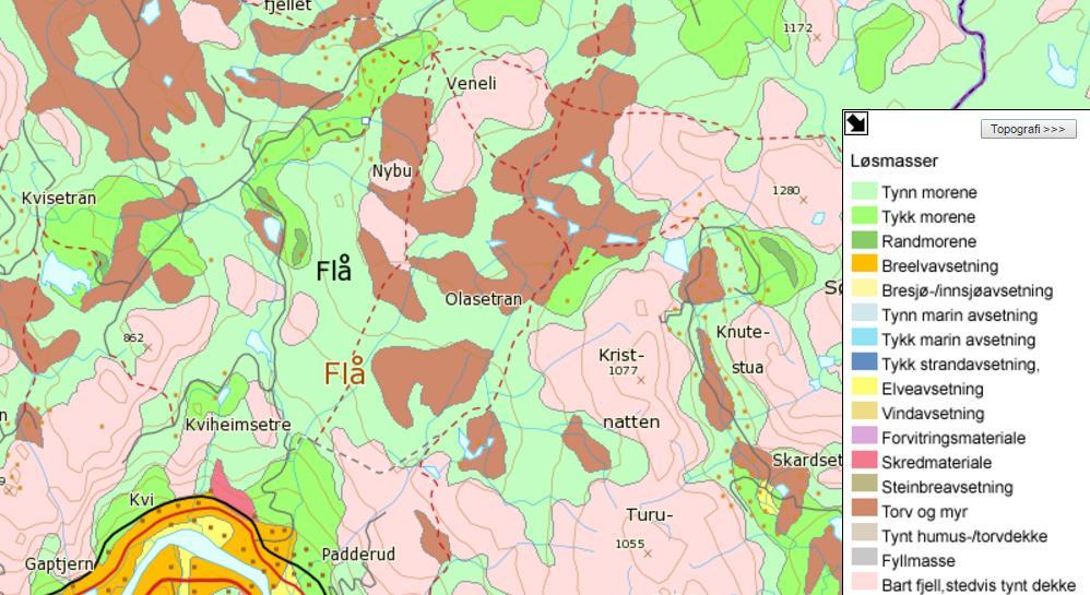 DBC AS - Side 15 av 50 Områdereguleringsplan for Turufjell PLID 2016004 over Sørbølfjellet. Ved å bevare vegetasjon rundt og i byggeområder vil imidlertid denne type innsyn begrenses. 6.