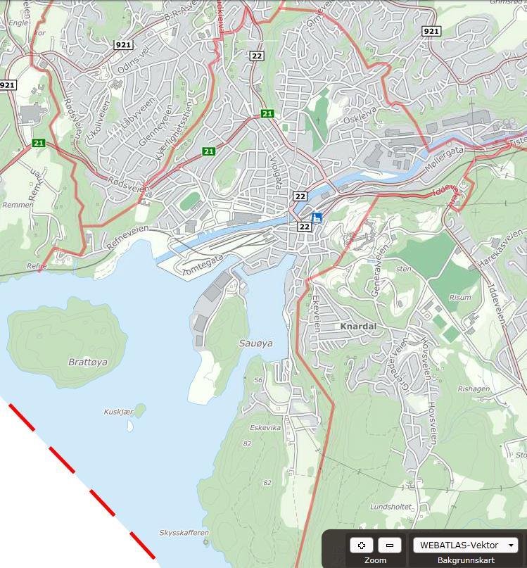 Os skole/sentrum: Nord: grense med heltrukken linje mot Hjortsberg Nord-vest: grense med heltrukken linje mot Låby Nord-øst:grense med heltrukken linje mot