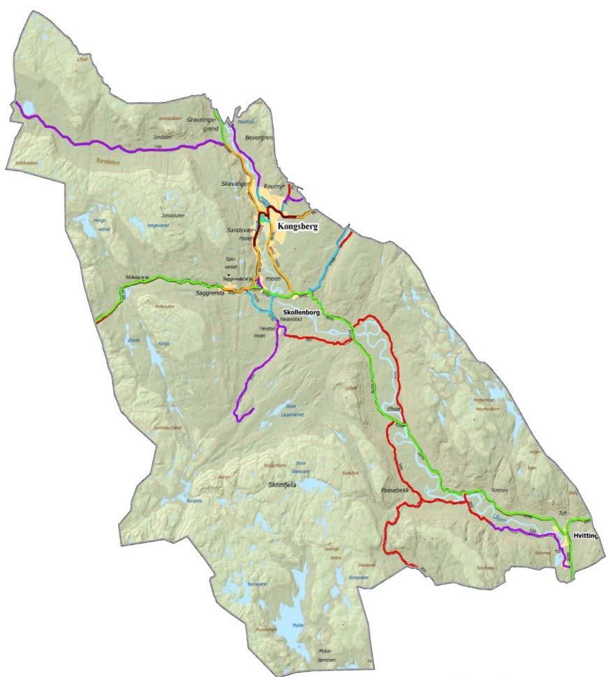 4 (23) TRAFIKKSIKKERHETSPLAN FOR KONGSBERG KOMMUNE 2017-2020 UTKAST 14.02.17 1.