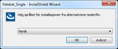 Installasjon av FEBDOK versjon 6.0 enbruker. Dette er en veiledning av installasjon av FEBDOK 6.0 enbruker. Denne installasjonen er utført på Windows 7.