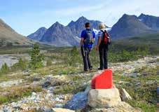 Turkonkurranse i storslått natur I Lyngen er det mange trimpostkasser i spennende og variert terreng.