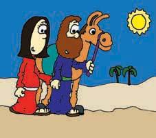 «I dag er det født dere en frelser i Betlehem» Og de fant Maria og Josef og det lille barnet som lå i krybben.