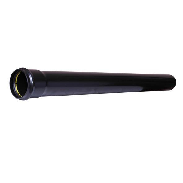 Svarte PVC overvannsrør SN 8 med integrert tetningsring Black PVC storm water pipe SN 8 with integrated sealing ring NRF D s M dm 307 75 08 110 3.2 90 134 307 75 14 125 3.7 100 148 307 75 18 160 4.