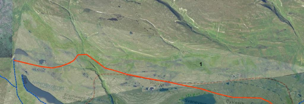 4 (12) 1. INNLEDNING Rambøll har fått i oppgave å utføre en støyutredning i forbindelse med etablering av en ny snøskutertrasé i Vadsø kommune, se figur 1 nedenfor.