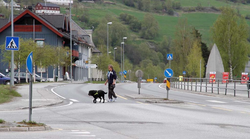 Trafikksikkerhet Ett av utgangspunktene for hele prosjektet er at ny E6 gir gode muligheter for å tenke nytt om dagens E6 det som Statens vegvesen kaller avlastet vegnett.