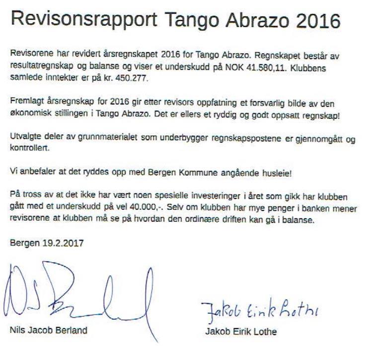 Revisjonsrapport