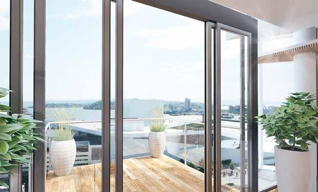 Premium bygg med alt av fellesfasiliteter Takterrasse med