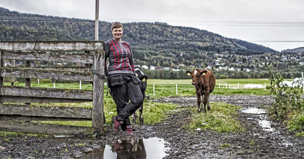 32 Automatisk fôring med TKS smart landbruk for smarte bønder Som tobarnsmor ville det vært umulig for meg å drive uten FeedRobot.