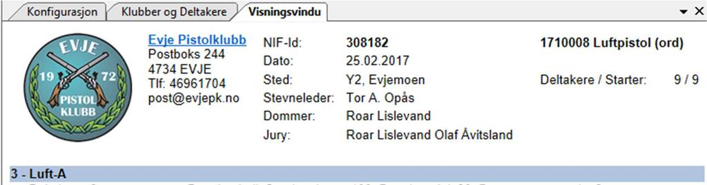 1:10 Lagre resultater Det som nå gjenstår er å lagre resultatfiler for opplasting til