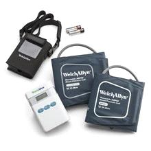 Blodtrykk App 24-Timer WELCH ALLYN 24T BT 7100 M/SOFTWARE Welch Allyn 7100 24-timers ambulatorisk blodtrykksmåler med Software, USB kabel, 4 batterier, en voksen og en stor voksen cuff samt bæreveske.