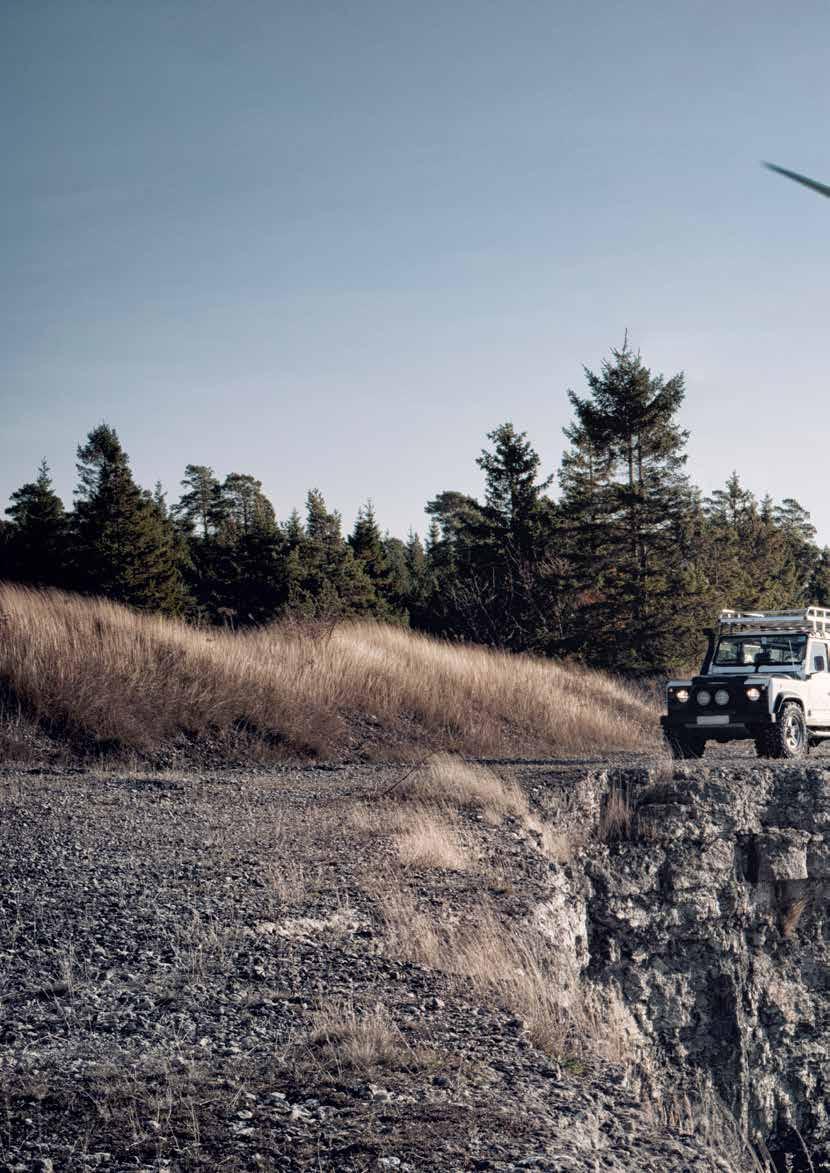 PÅ VEI MOT FREMTIDEN Siden 1936 har Brenderup utviklet og forbedret seg med stadig flere funksjoner og unike detaljer.