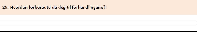 å håndtere både for respondent og forsker.