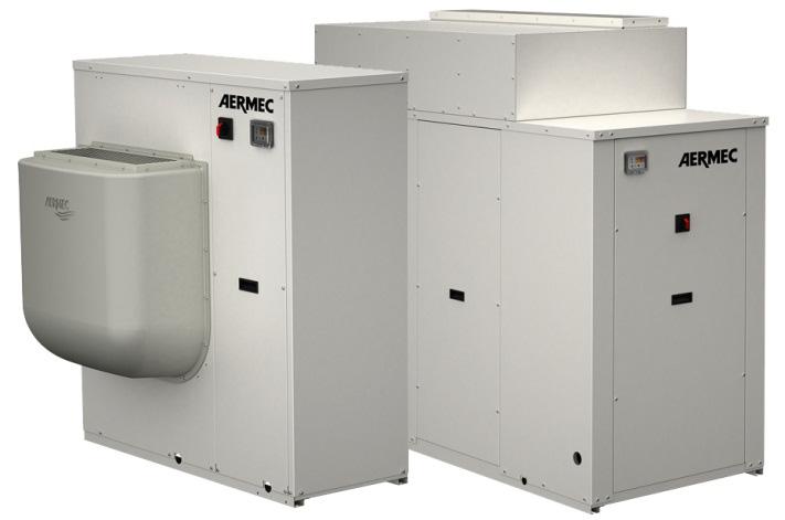 Luftkjølt isvannsaggregat med plug fan type CL kapasitet 6 42 kw CL 025-200 Luftkjølt isvannsaggregat med plug fan for kanalanslutning. Bygget på samme konsept som ANL.