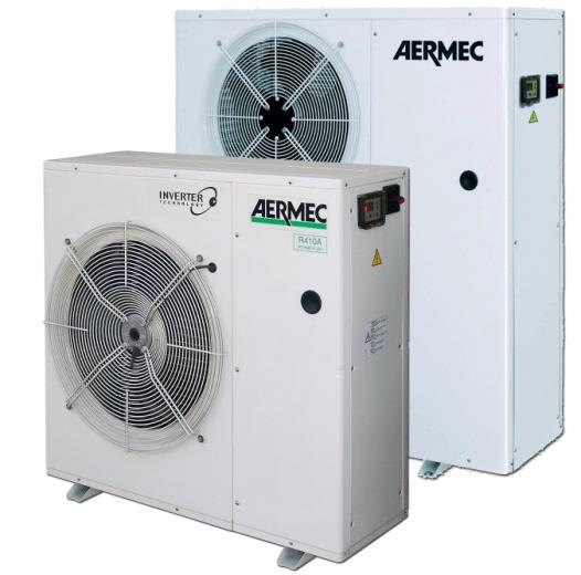 Luft vann inverter varmepumpe type ANLI-H kapasitet 6,1 20 kw ANLI 021 080H Inverter luft vann varmepumpe 7 størrelser. Drift ned til - 20 0 C ute. Hot gas avtining gir bedre effektivitet ved 0 C ute.