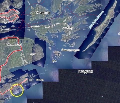 D2 JOMFRULANDSRENNA Registrert flak med olje på innsida, ikke aksjonert. Kartlagt fra luft, ingen tiltak på sjø. D3 TROLLDALEN D4 HVALSUND D5 RISØY Registrert mye olje, ikke aksjonert.