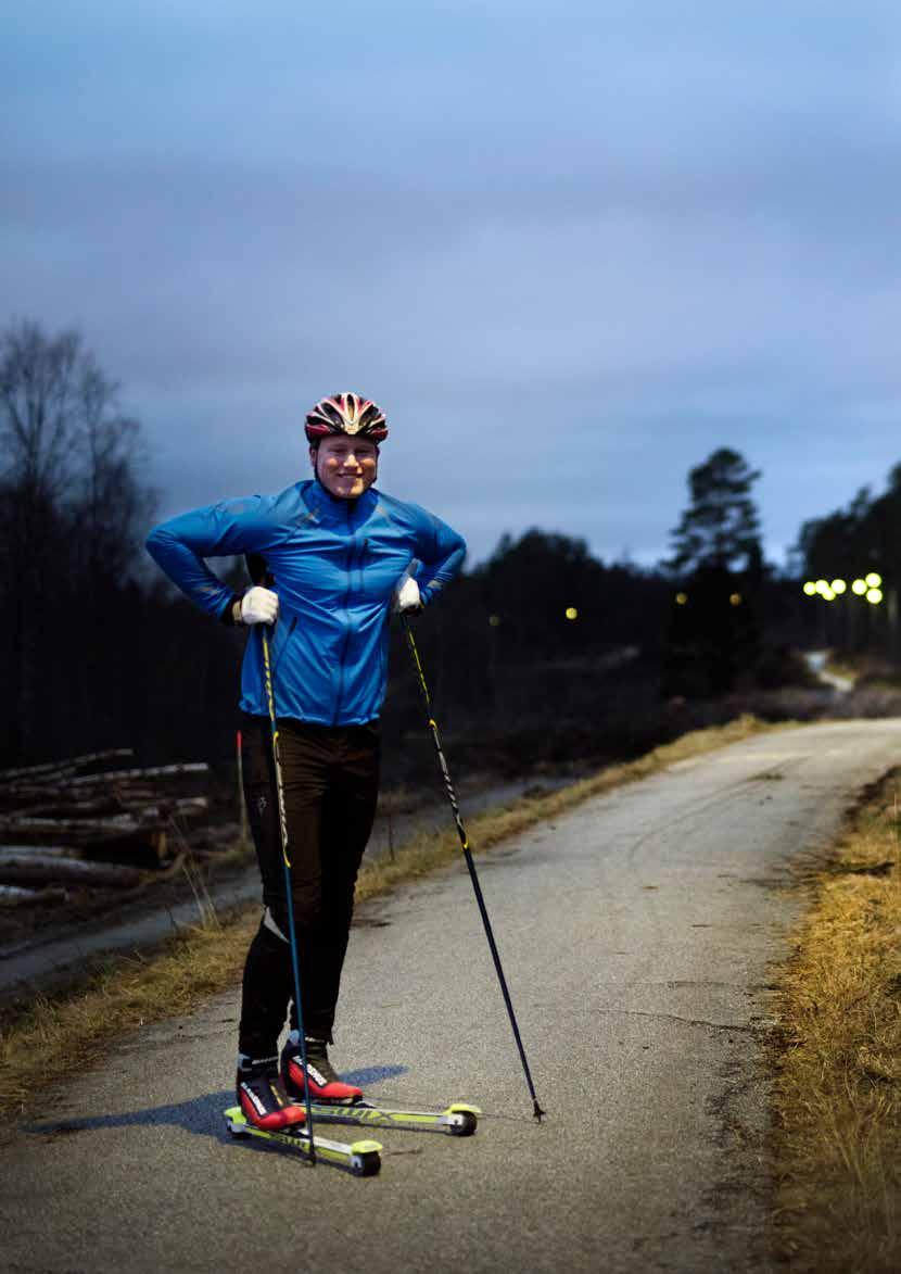 Tenk hvor deilig det er å kunne spenne på seg skiene og gå rett ut i