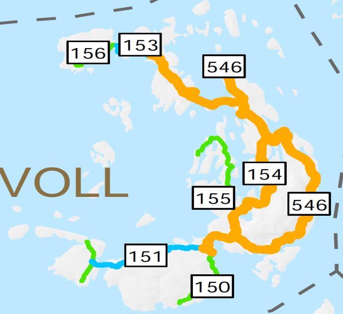 Haldningsklassar Vurderingskriterium