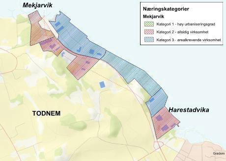 E39 ROGFAST, PLANBESKRIVELSE MEKJARVIK SØR 11 3 Planstatus 3.1 Overordnede planer Regional plan for Jæren 2013 2040, vedtatt 22.10.