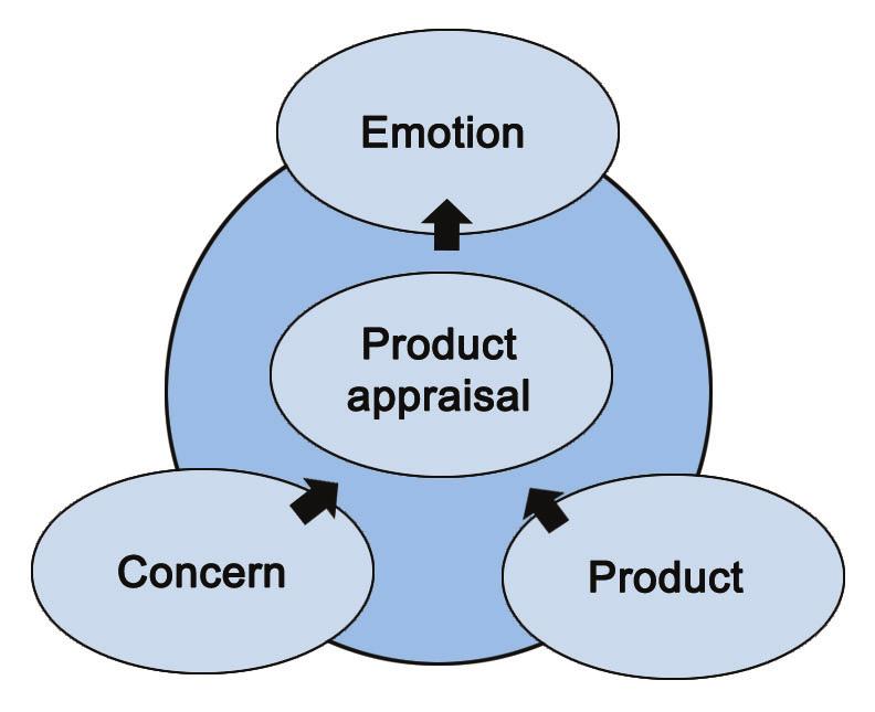 4.3 Appraisal theory I appraisal theory oppstår emosjoner på grunnlag av vår vurdering av hvilken personlig signifikans en situasjon, hendelse eller et produkt har for oss (Ellsworth & Scherer 2003).