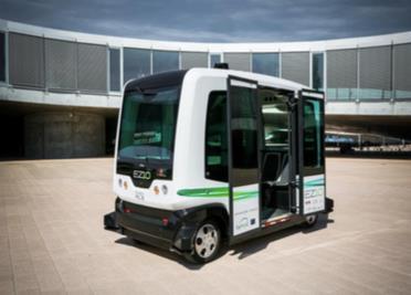 Spennende bærekraftsprosjekter ved NTNU Den autonome bussen Easymile