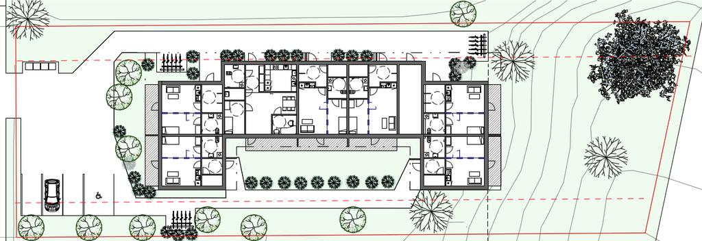 1 Bakgrunn Brekke & Strand Akustikk AS er engasjert av RiK Arkitektur AS v/ Marthe Disen i forbindelse med et nytt byggeprosjekt i Skogvollveien 35. Det er planlagt 7 omsorgsboliger.