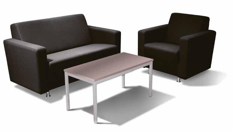 Because of the modul system, this sofa is very flexible. Basic is a good choice to appear both with and without armrests.