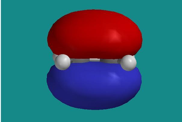 En startgeometri med 1.815 Å mellom de to C-atomene resulterer i at programmet trenger 11 iterasjoner for å optimere geometrien.